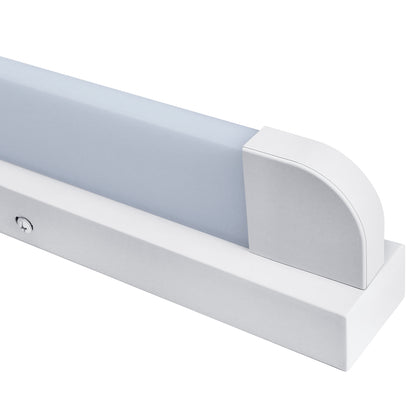 7w LED Bathroom Mirror Wall Light With Pull Cord Warm White 3000K IP44