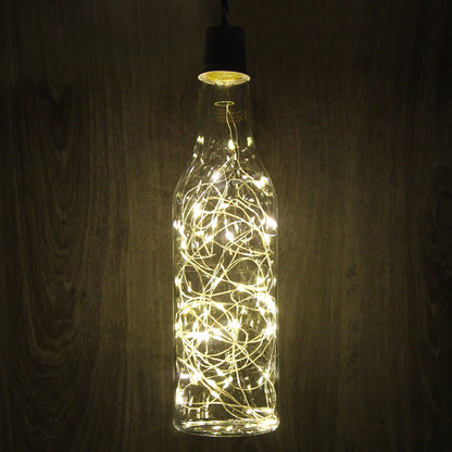 1W LED Bottle Bulb E27 Warm White Fairy Filament Decorative - Free delivery on all orders