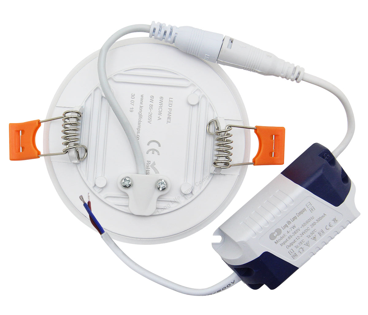 6W Round LED Panel Ceiling Light Spot Flush Mount - Free delivery on all orders
