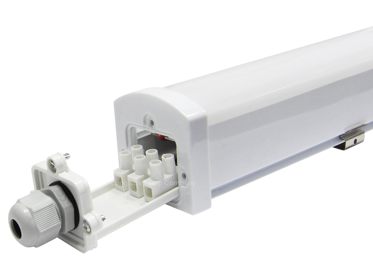 18w 2ft Industrial LED Batten Tube Light IP Rated Warm White T8 Fluorescent Replacement