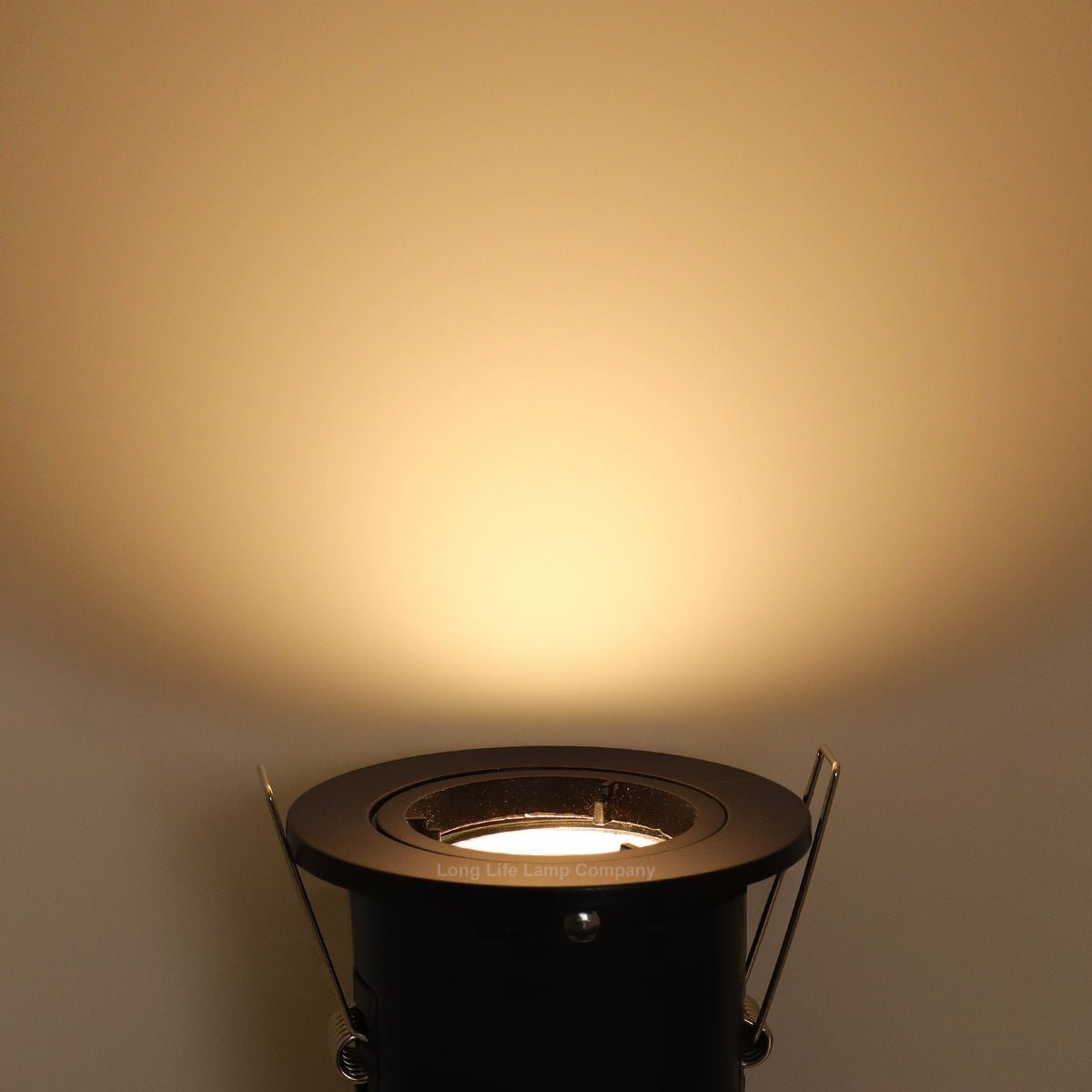 5w 6w Black Fixed LED Fire Rated Downlight - Energy Light Bulbs - Free delivery on all orders