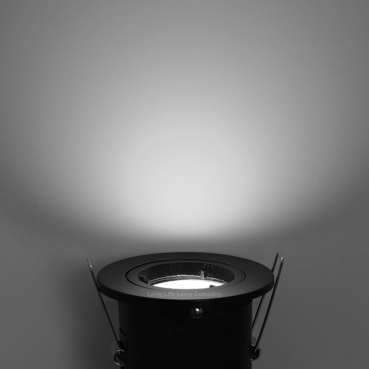 5w 6w Black Fixed LED Fire Rated Downlight - Energy Light Bulbs - Free delivery on all orders