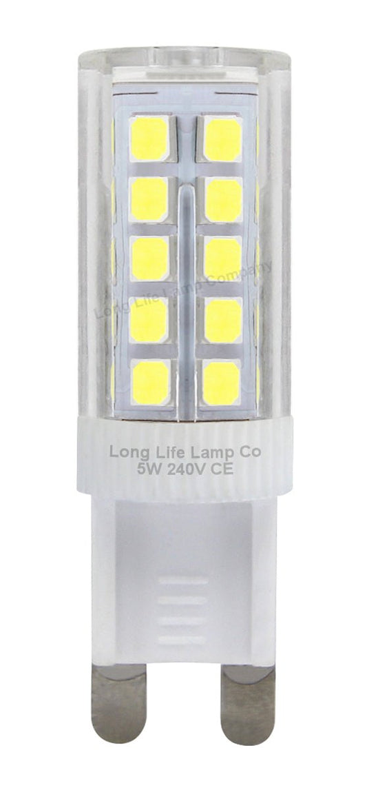 5w G9 LED Bulb Cool White Equivalent 40w High Power Replacement for Halogen Capsule - Energy Light Bulbs - Free delivery on all orders