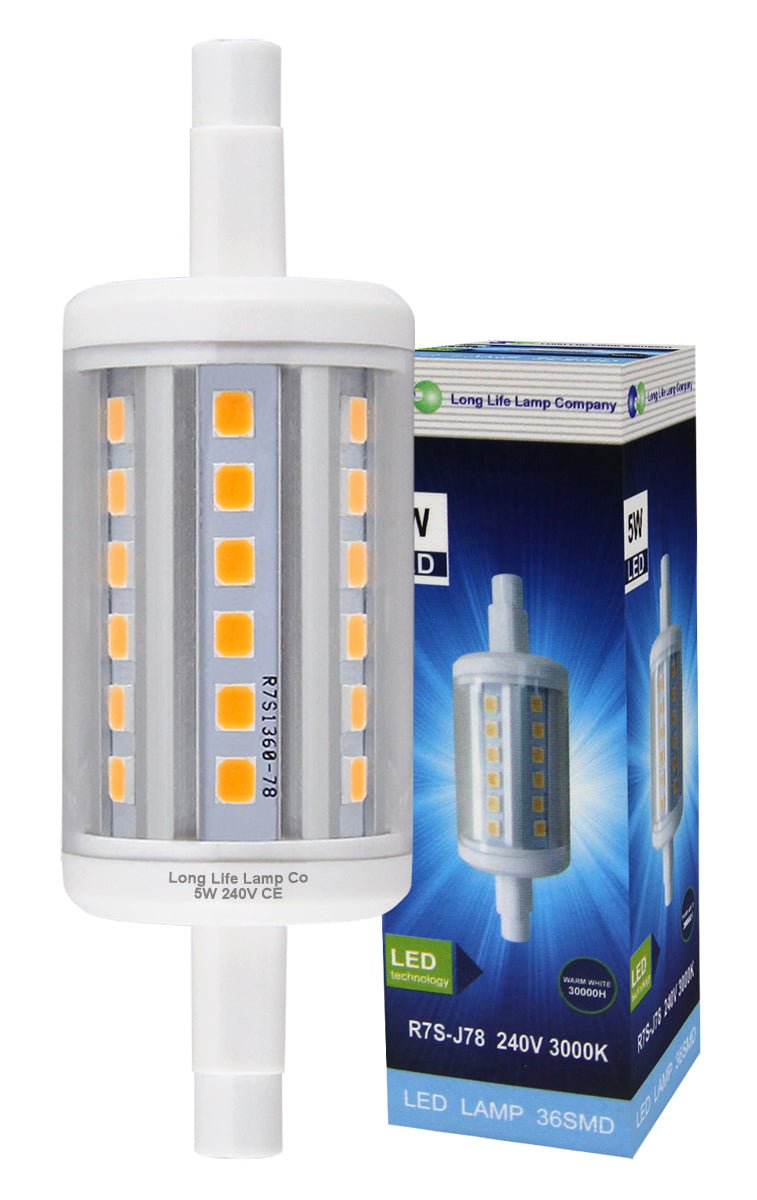 5W J78 R7s SMD LED Light Replacement for Halogen Tube 78mm - Energy Light Bulbs - Free delivery on all orders