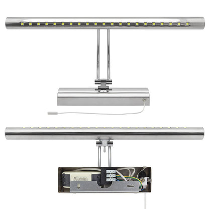 5w LED Bathroom Mirror Wall Light With Pull Cord Cool White 6500k IP20 - Energy Light Bulbs - Free delivery on all orders