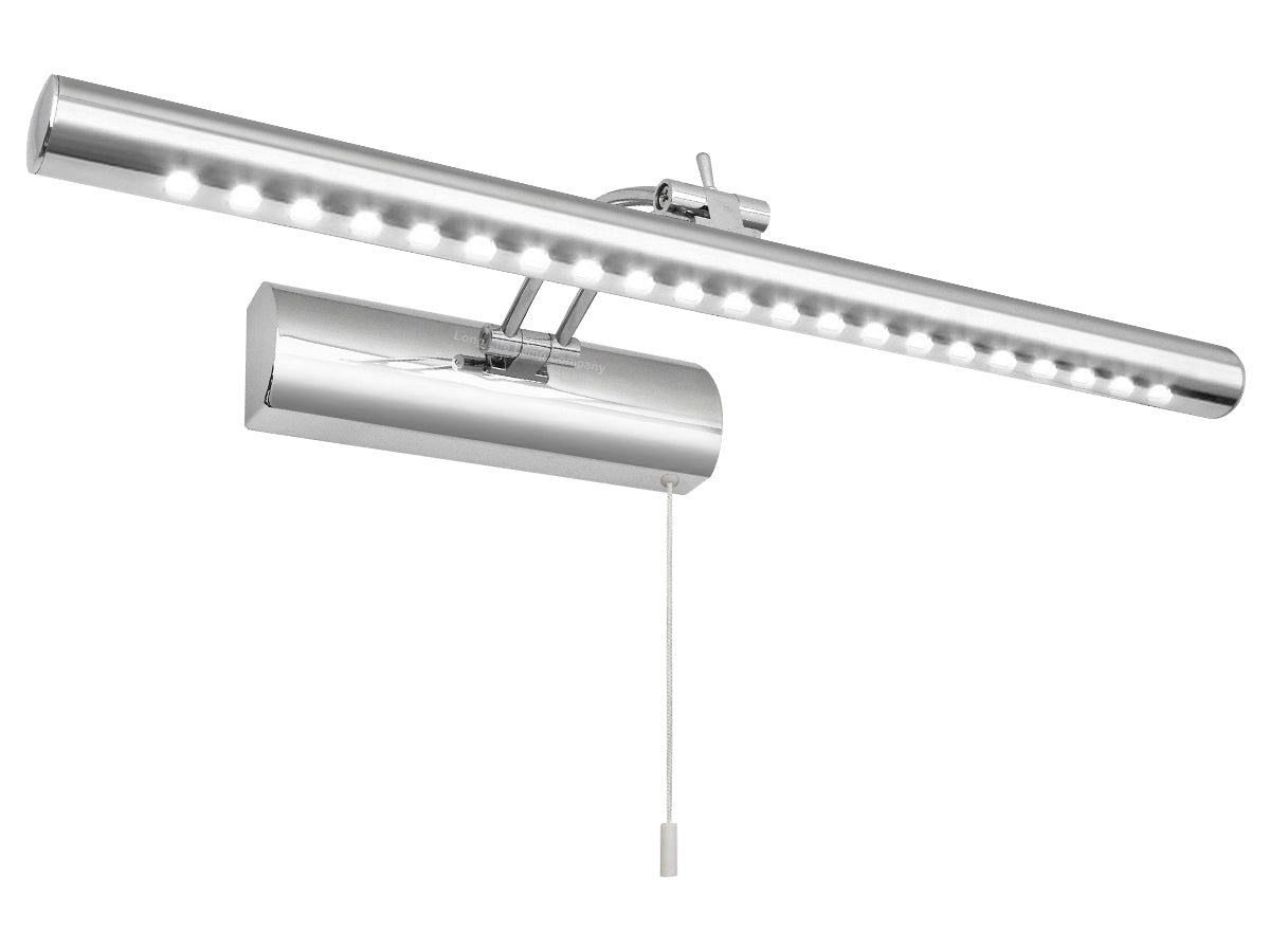 5w LED Bathroom Mirror Wall Light With Pull Cord Cool White 6500k IP20 - Energy Light Bulbs - Free delivery on all orders