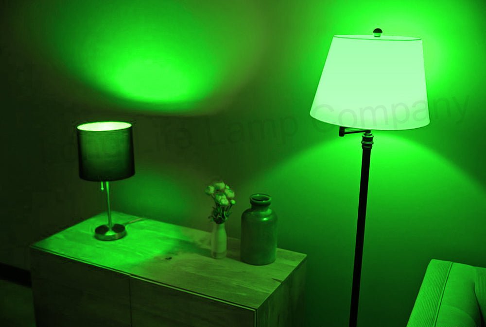 5w LED Green A60 GLS Light Bulb E27 - Energy Light Bulbs - Free delivery on all orders