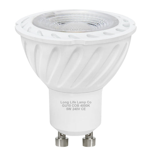 5W LED GU10 4000k Cool White Light Bulb 2/4/5/10 pack - Energy Light Bulbs - Free delivery on all orders