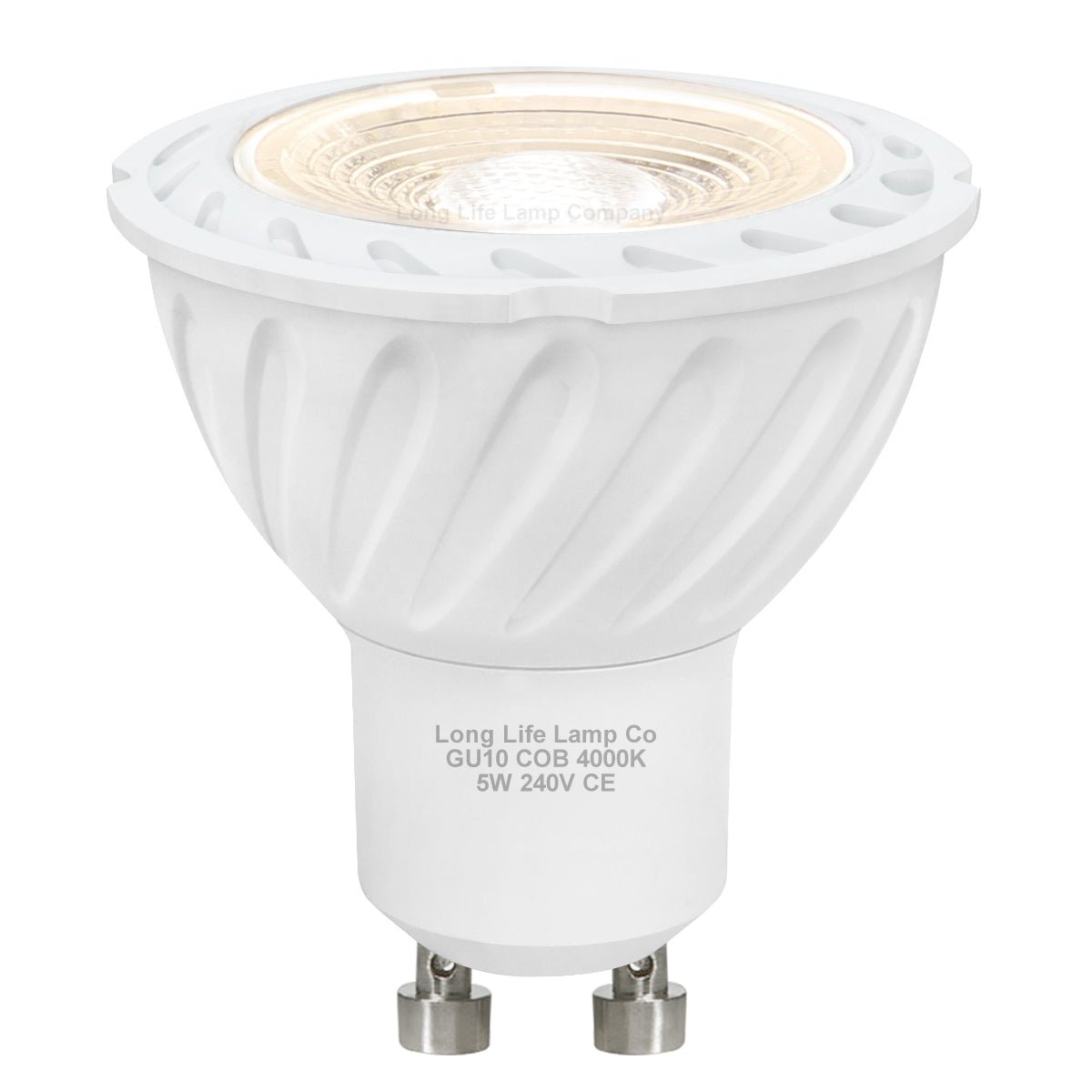 5W LED GU10 4000k Cool White Light Bulb 2/4/5/10 pack - Energy Light Bulbs - Free delivery on all orders