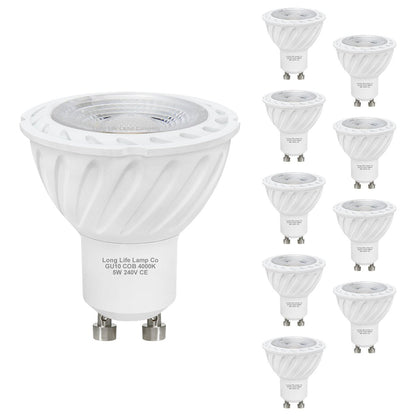 5W LED GU10 4000k Cool White Light Bulb 2/4/5/10 pack - Energy Light Bulbs - Free delivery on all orders