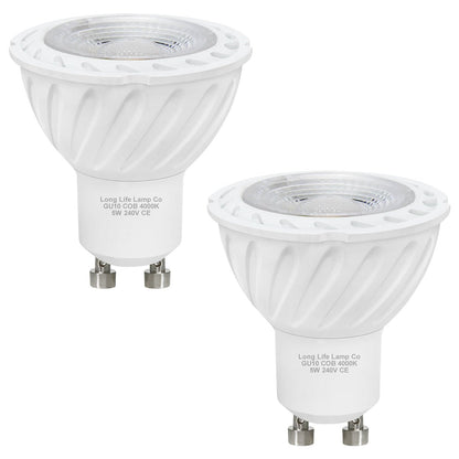 5W LED GU10 4000k Cool White Light Bulb 2/4/5/10 pack - Energy Light Bulbs - Free delivery on all orders