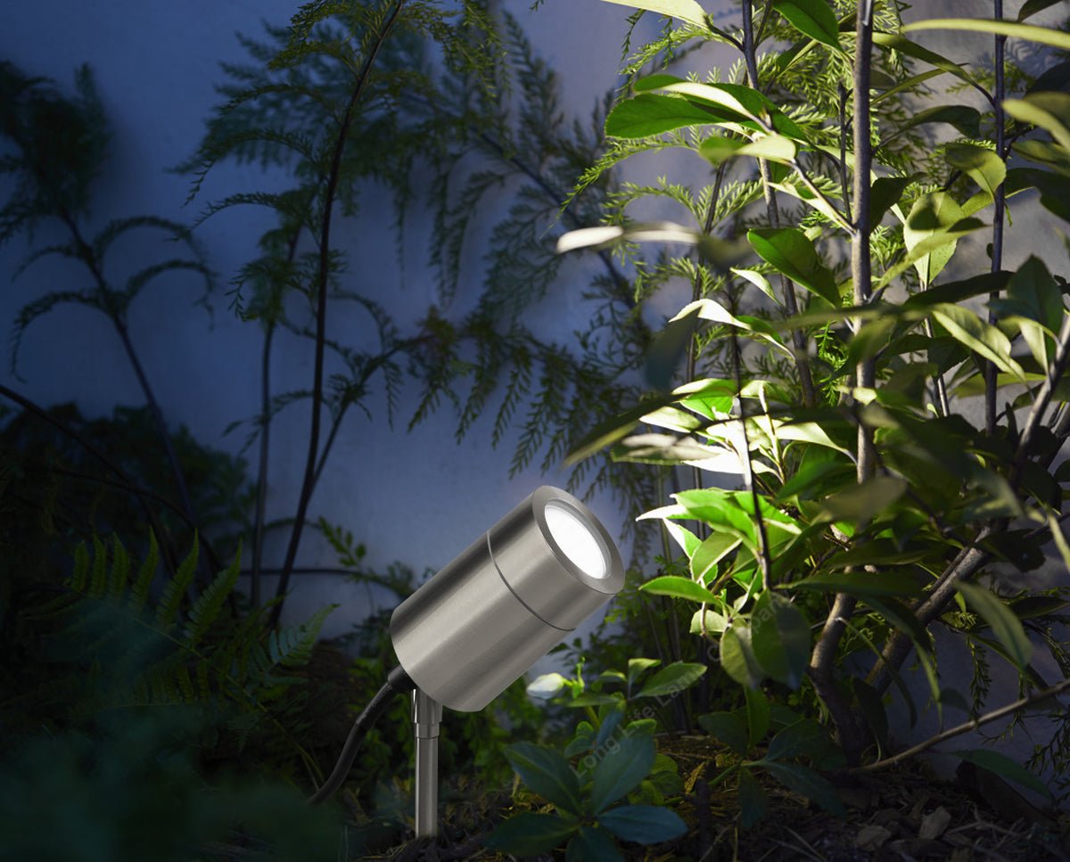 5w LED Spike Light Adjustable Stainless Steel - Energy Light Bulbs - Free delivery on all orders