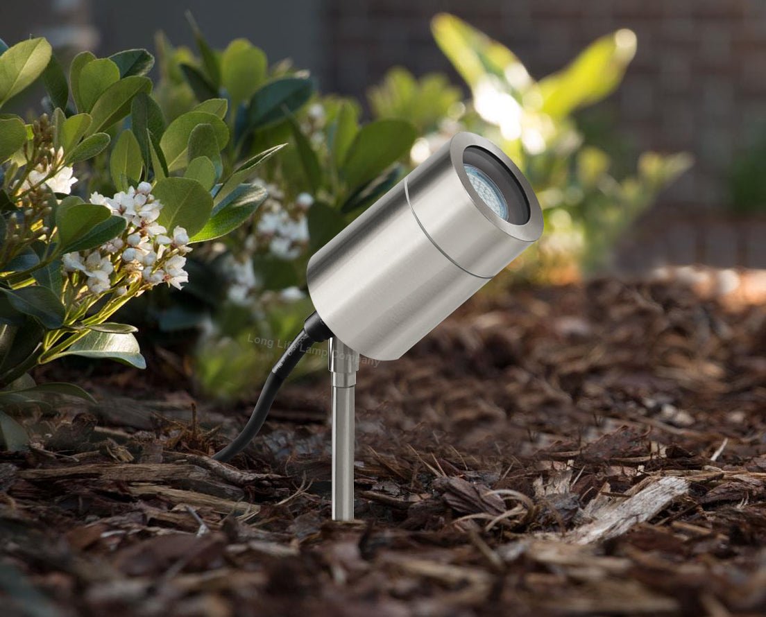 5w LED Spike Light Adjustable Stainless Steel - Energy Light Bulbs - Free delivery on all orders
