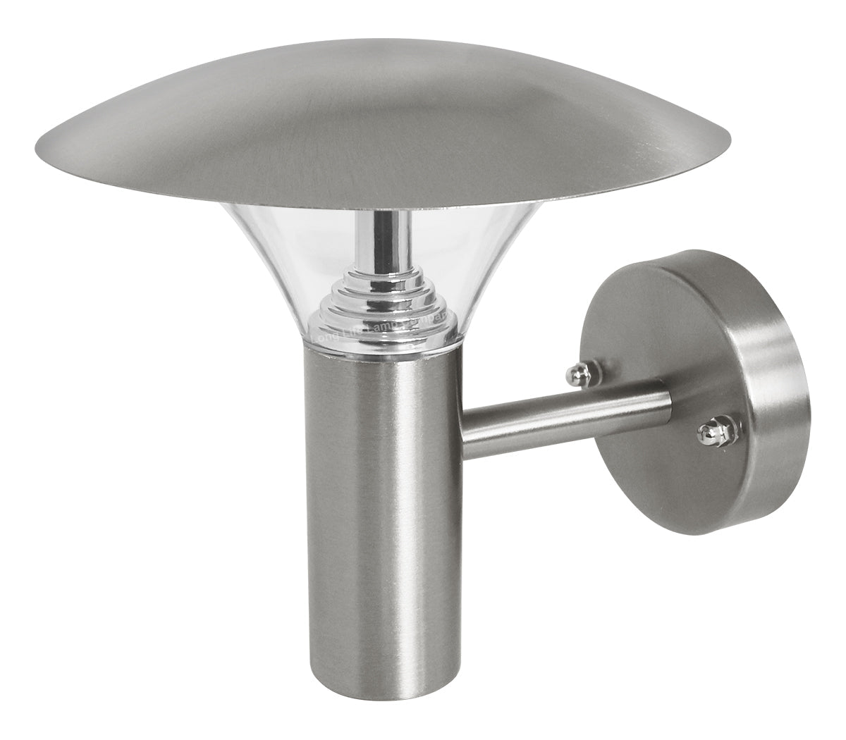 5w Modern Stainless Steel LED Outdoor Garden Wall Light Cool White - Energy Light Bulbs - Free delivery on all orders