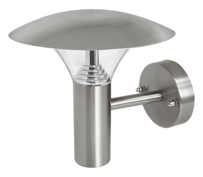 5w Modern Stainless Steel LED Outdoor Garden Wall Light Cool White - Energy Light Bulbs - Free delivery on all orders