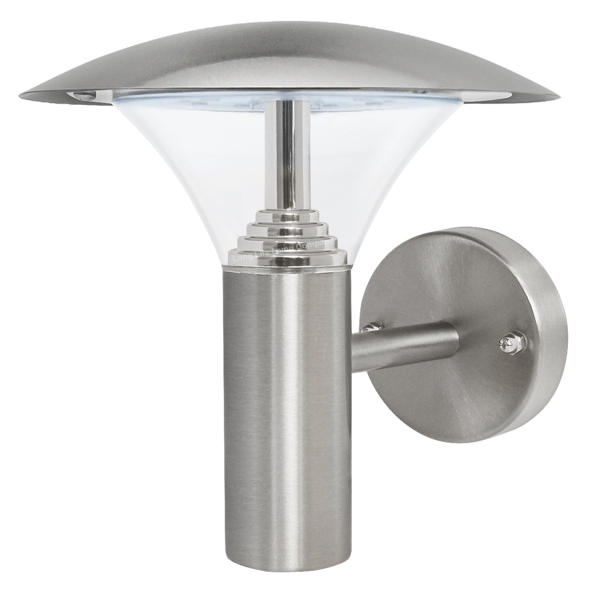 5w Modern Stainless Steel LED Outdoor Garden Wall Light Cool White - Energy Light Bulbs - Free delivery on all orders