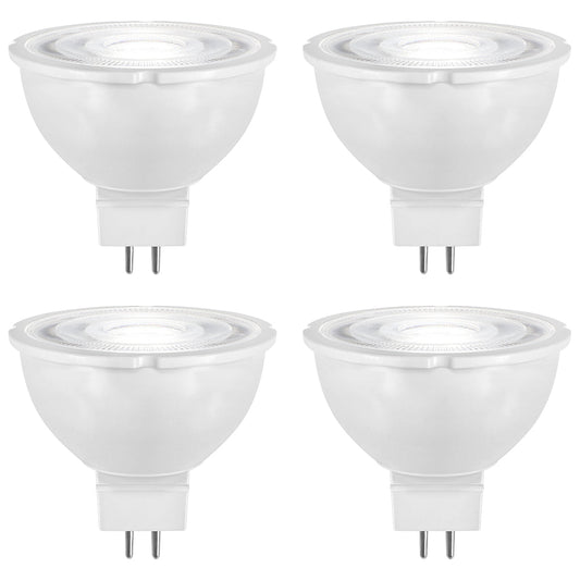 5W MR16 LED Bulb Cool White 6500K 12V Spot Light 4 Pack - Energy Light Bulbs - Free delivery on all orders