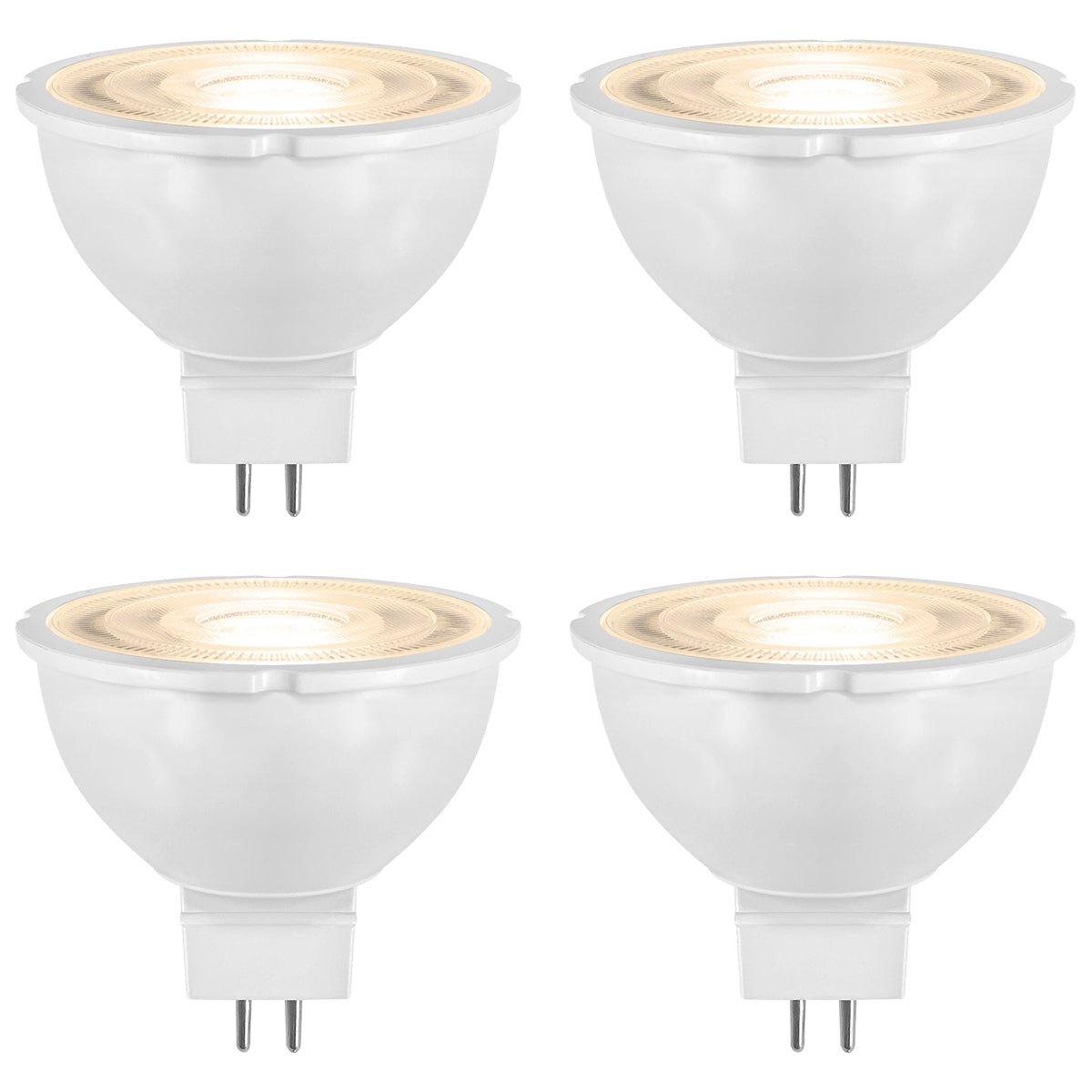 5W MR16 LED Bulb Warm White 3000K 12V Spot Light 4 Pack - Energy Light Bulbs - Free delivery on all orders
