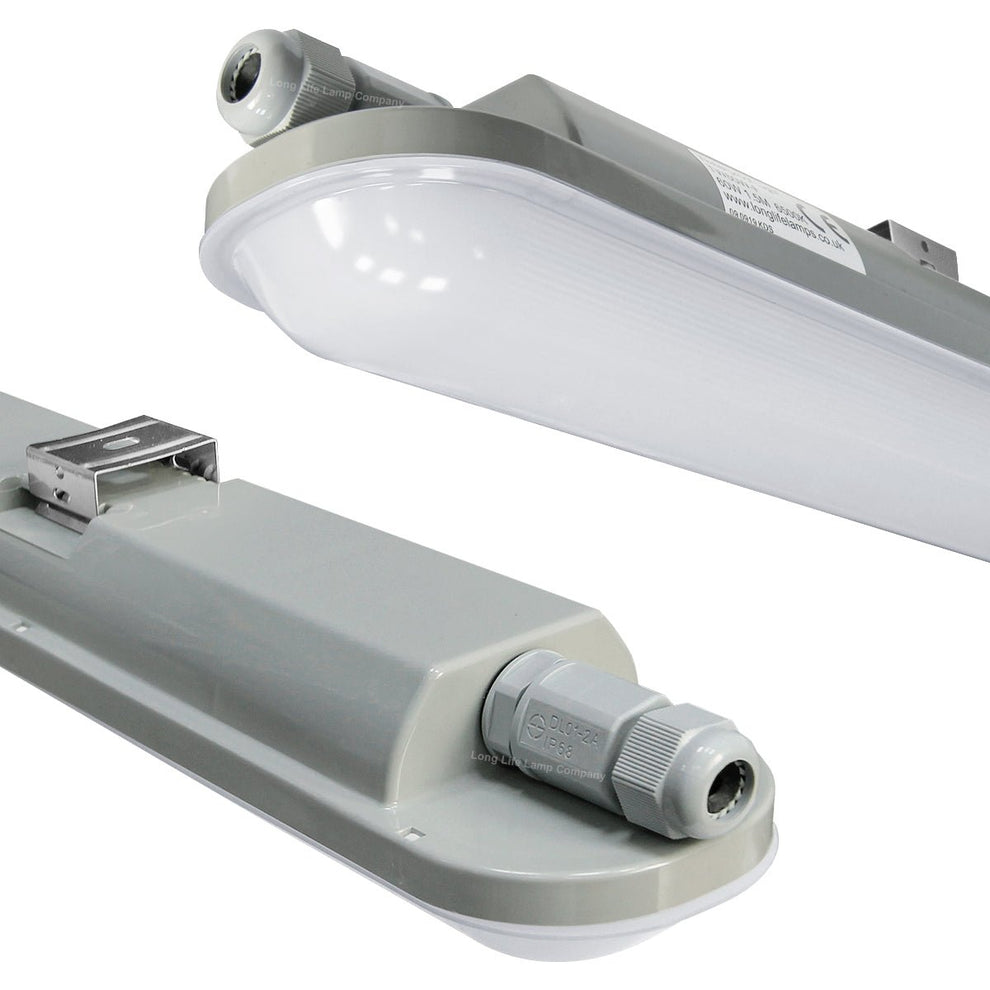 60w 5ft LED Batten Tube Light Non Corrosive IP Rated Triproof Fitting