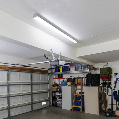 60W LED Microwave Sensor Ceiling Batten Light Fitting 5 Feet Remote Control 6500k - Energy Light Bulbs - Free delivery on all orders