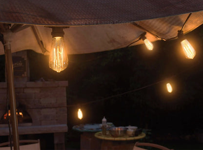 60w Squirrel Cage Vintage Edison B22 Bayonet Bulb - Energy Light Bulbs - Free delivery on all orders
