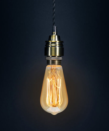 60w Squirrel Cage Vintage Edison B22 Bayonet Bulb - Energy Light Bulbs - Free delivery on all orders