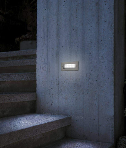 Mini 1.5w LED Cool White Outdoor Recessed Brick Light IP44