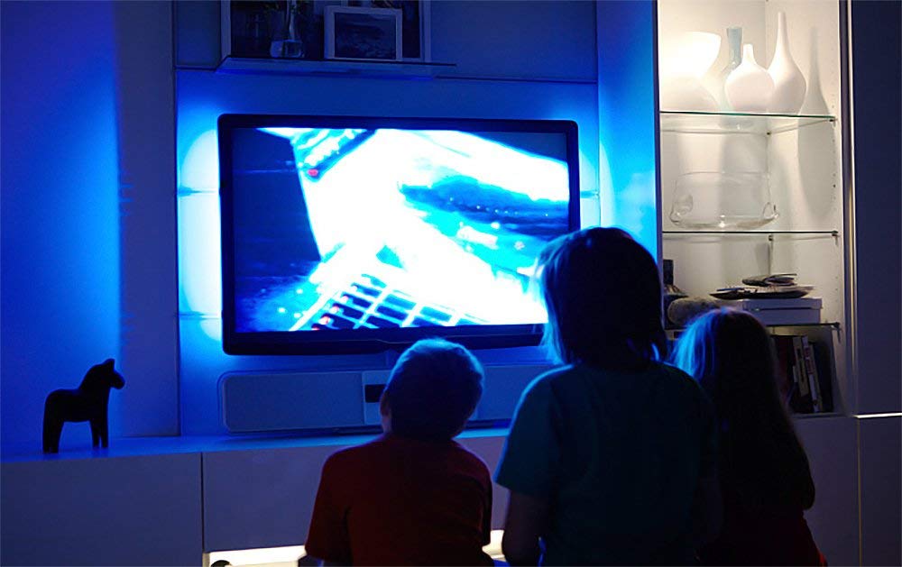 90cm RGB LED USB Strip Light Remote TV Monitor 5V 6.5W Mood - Free delivery on all orders