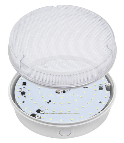 18w Round LED Flush Mount Light IP65 6500k Bright Daylight - Free delivery on all orders