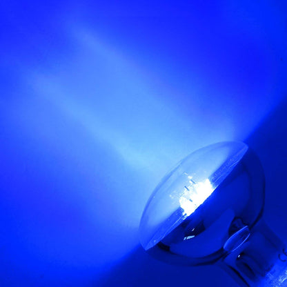 8w LED R80 Reflector Light Bulb E27 Blue Replacement For Halogen Spots