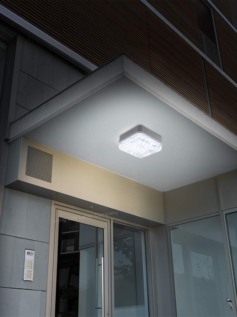 18w Square LED Ceiling Flush Mount Light IP65 6500k Bright Daylight - Free delivery on all orders