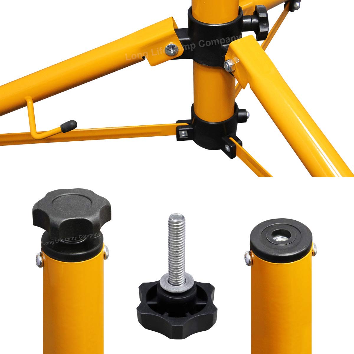 Floodlight Tripod Stand for Job Site Lighting Single Head