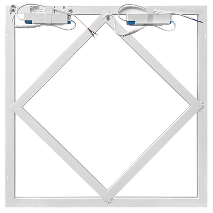 64w Border Line LED Diamond Panel 600 X 600 Recessed Ceiling Light 6500K - Energy Light Bulbs - Free delivery on all orders