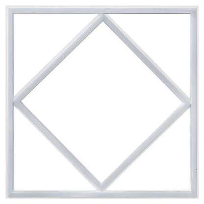64w Border Line LED Diamond Panel 600 X 600 Recessed Ceiling Light 6500K - Energy Light Bulbs - Free delivery on all orders