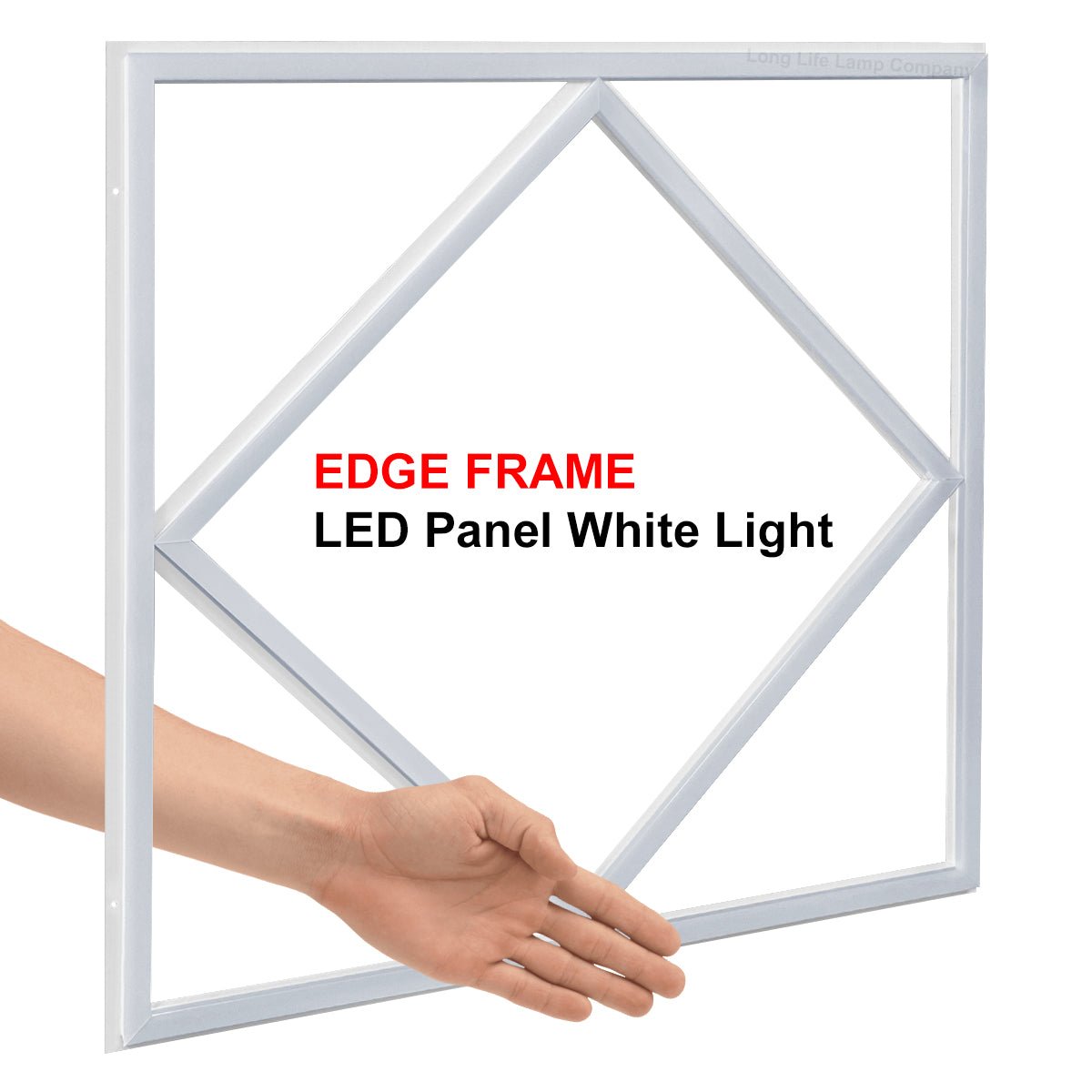 64w Border Line LED Diamond Panel 600 X 600 Recessed Ceiling Light 6500K - Energy Light Bulbs - Free delivery on all orders