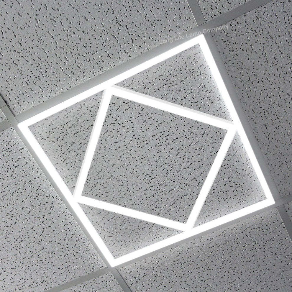 64w Border Line LED Diamond Panel 600 X 600 Recessed Ceiling Light 650