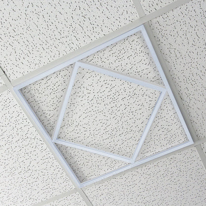 64w Border Line LED Diamond Panel 600 X 600 Recessed Ceiling Light 6500K - Energy Light Bulbs - Free delivery on all orders
