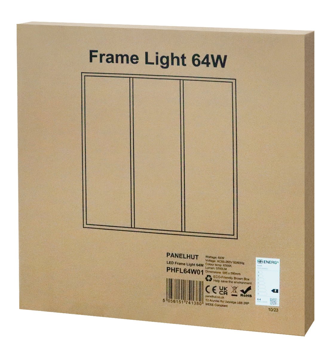 64w Border Line LED Frame Panel 600 X 600 Recessed Ceiling Light 6500K - Energy Light Bulbs - Free delivery on all orders