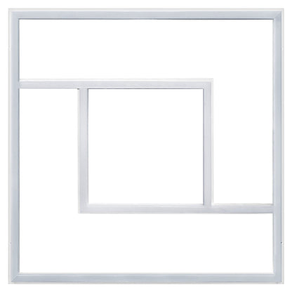 64W Double Square Border Line LED Frame Panel 600 X 600 Recessed Ceiling Light 6500K - Energy Light Bulbs - Free delivery on all orders