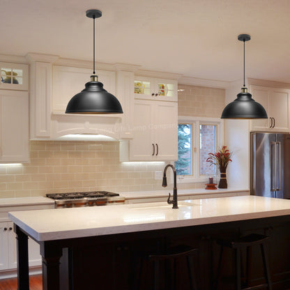 Vintage Industrial Black Metal Ceiling Pendant Light M0138