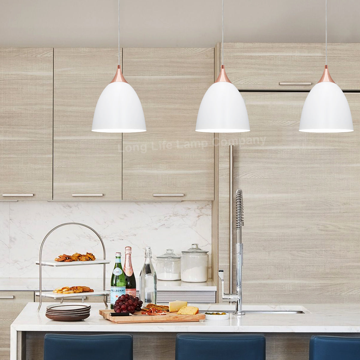 Modern White Pendant Ceiling Light
