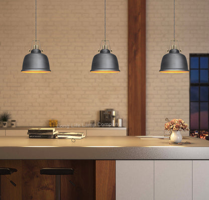Industrial Vintage Brass Ceiling Pendant Light M0179 - Free delivery on all orders
