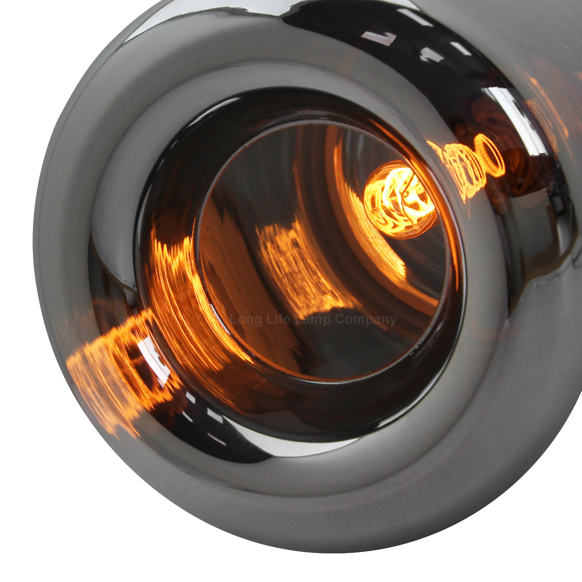 Modern Glass Smokey Grey Pendant Light M0208