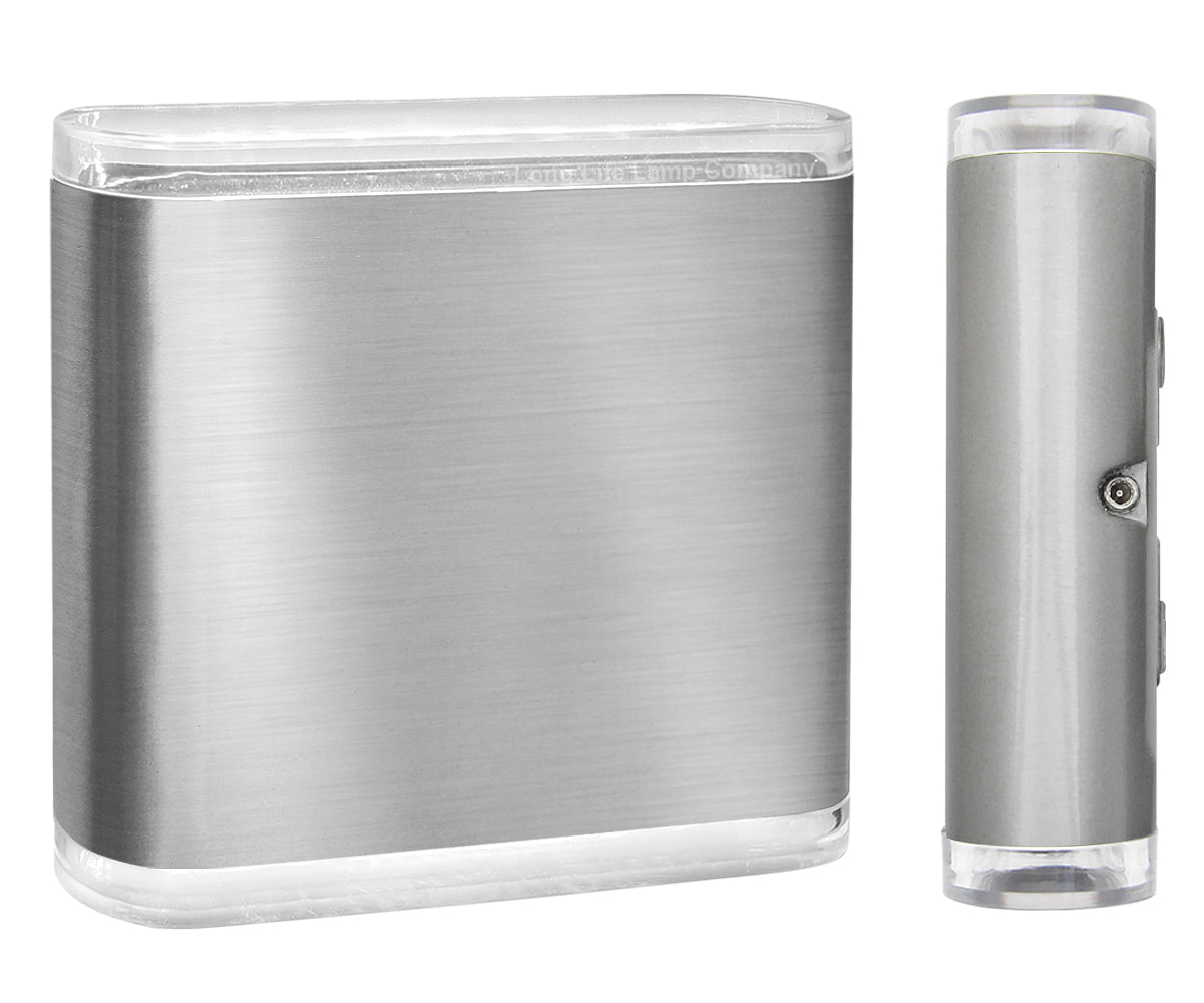 Modern LED Outdoor Wall Light Stainless Steel Cool White ZLC332CW