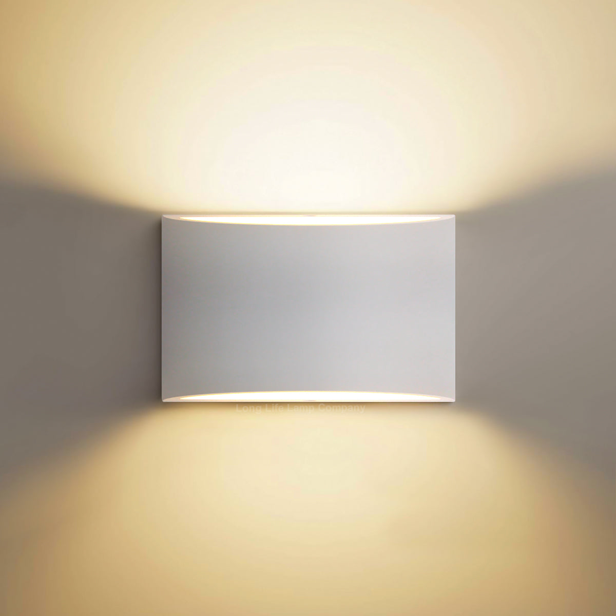 Modern Up Down Gypsum Ceramic Wall Light with G9 LED 5W WW