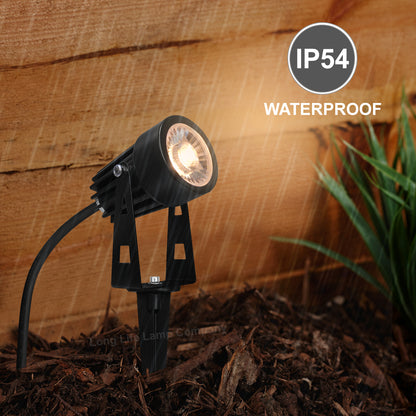 4 Pack Outdoor Garden LED Spike Lights Warm White 12v Low Voltage ZLCSK1WW - Free delivery on all orders