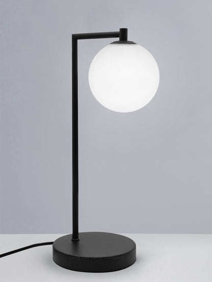 Modern Retro Opaque Globe Table Lamp - Free delivery on all orders
