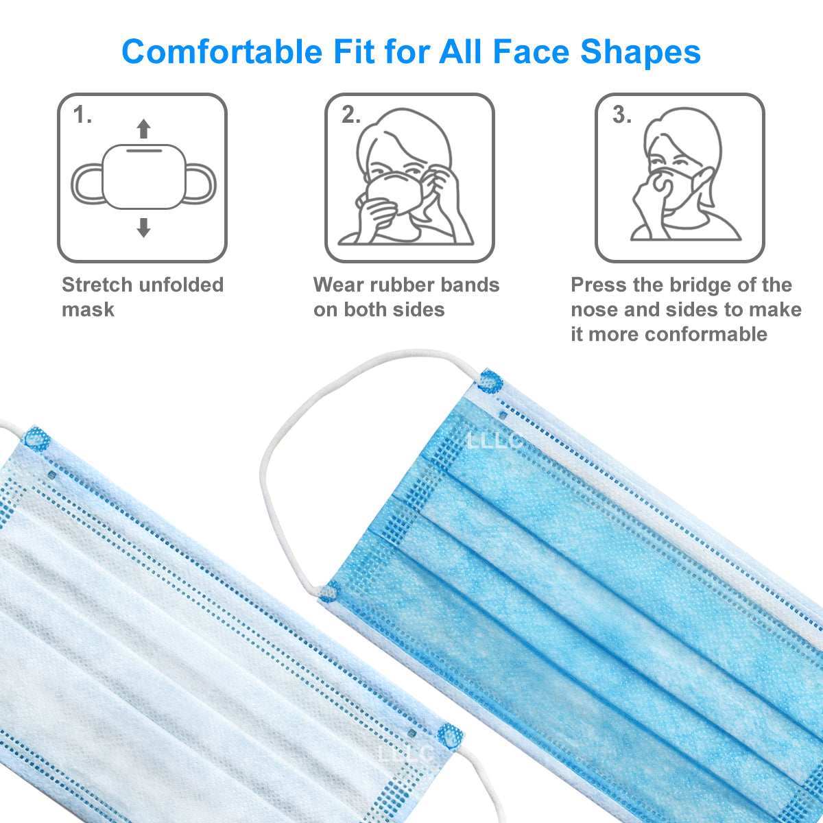 10 Pack Disposable Anti Dust Face Masks Safety PPE