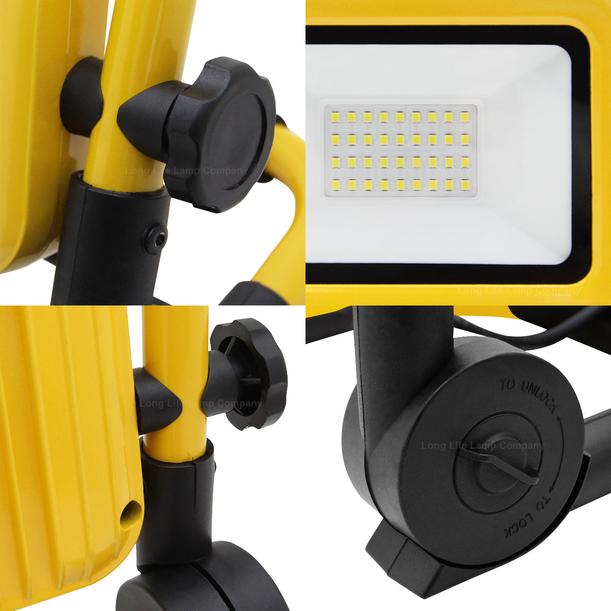 30W LED Portable Flood Work Light 240V IP65 6000K - Free delivery on all orders