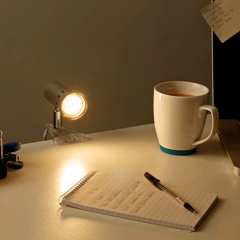 3W Mini GU10 LED Bulb Warm White 3000K Equivalent to 35W - Free delivery on all orders